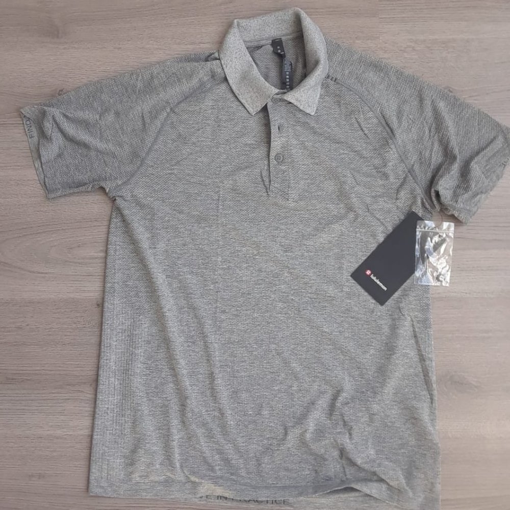 NEW LULULEMON METAL VENT TECH POLO 2.0 Size M
